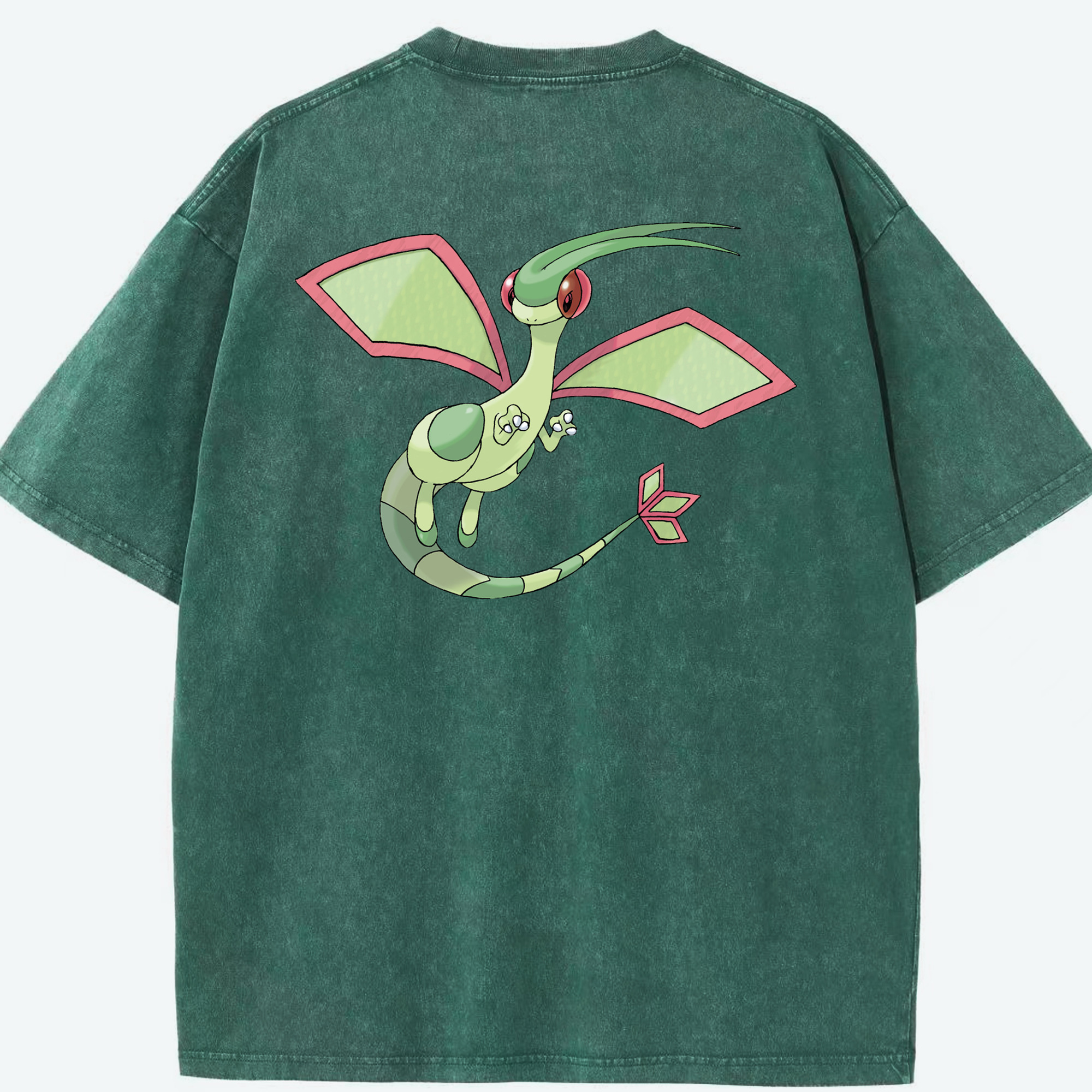 （画像用） ポケットモンスター Pokémon 綿100% ヴィンテージ風 半袖Tシャツ（背面プリント）